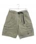 GRAMICCI（グラミチ）の古着「ハーフカーゴパンツ」｜オリーブ