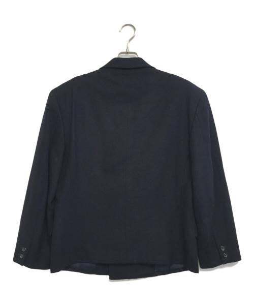 COMME des GARCONS HOMME PLUS（コムデギャルソンオムプリュス）COMME des GARCONS HOMME PLUS (コムデギャルソンオムプリュス) ダブル6Bテーラードジャケット ネイビー サイズ:Sの古着・服飾アイテム