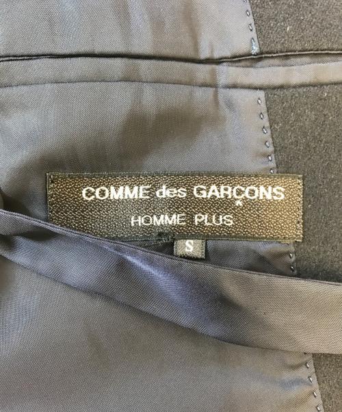 COMME des GARCONS HOMME PLUS（コムデギャルソンオムプリュス）COMME des GARCONS HOMME PLUS (コムデギャルソンオムプリュス) ダブル6Bテーラードジャケット ネイビー サイズ:Sの古着・服飾アイテム