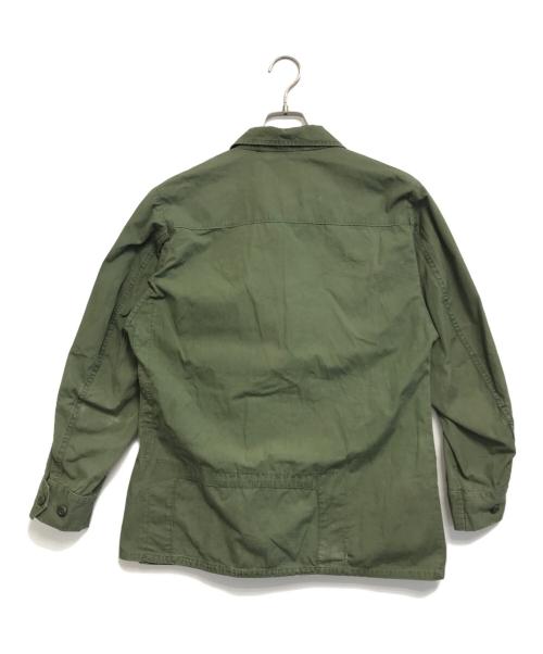 VINTAGE MILITARY（ヴィンテージ ミリタリー）VINTAGE MILITARY (ヴィンテージ ミリタリー) US ARMY ジャングルファティーグジャケット オリーブ サイズ:L-Rの古着・服飾アイテム