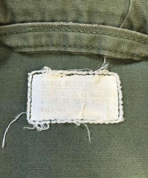 VINTAGE MILITARY（ヴィンテージ ミリタリー）VINTAGE MILITARY (ヴィンテージ ミリタリー) US ARMY ジャングルファティーグジャケット オリーブ サイズ:L-Rの古着・服飾アイテム