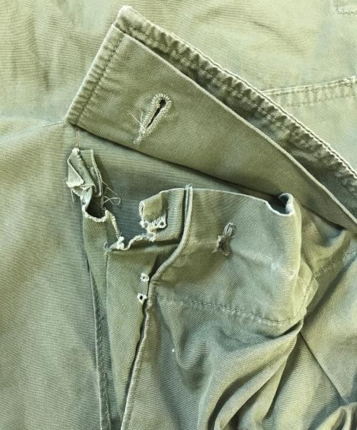 VINTAGE MILITARY（ヴィンテージ ミリタリー）VINTAGE MILITARY (ヴィンテージ ミリタリー) US ARMY ジャングルファティーグジャケット オリーブ サイズ:L-Rの古着・服飾アイテム