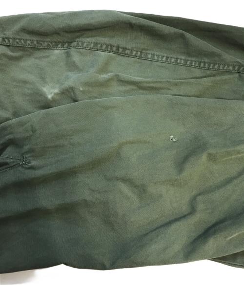 VINTAGE MILITARY（ヴィンテージ ミリタリー）VINTAGE MILITARY (ヴィンテージ ミリタリー) US ARMY ジャングルファティーグジャケット オリーブ サイズ:L-Rの古着・服飾アイテム