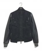 MARITHE+FRANCOIS GIRBAUDマリテフランソワジルボー）の古着「スタジャン」｜ブラック