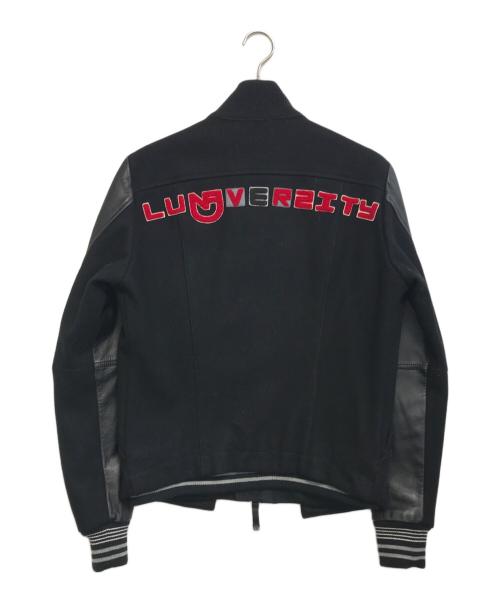 MARITHE+FRANCOIS GIRBAUD（マリテフランソワジルボー）MARITHE+FRANCOIS GIRBAUD (マリテフランソワジルボー) スタジャン ブラック サイズ:Lの古着・服飾アイテム