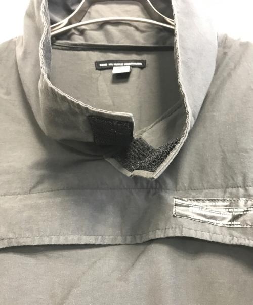 NU/KE（ニューク）NU/KE (ニューク) OFF-NECK TECH NYLON CUTSEW グレー サイズ:(SMALL)01の古着・服飾アイテム