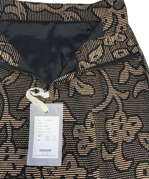 TODAYFUL（トゥデイフル）TODAYFUL (トゥデイフル) Jacquard Leaf Pencilskirt ブラック サイズ:38 未使用品の古着・服飾アイテム