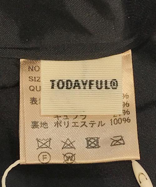 TODAYFUL（トゥデイフル）TODAYFUL (トゥデイフル) Jacquard Leaf Pencilskirt ブラック サイズ:38 未使用品の古着・服飾アイテム