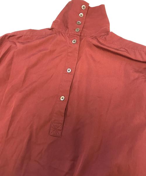 DRIES VAN NOTEN（ドリスヴァンノッテン）DRIES VAN NOTEN (ドリスヴァンノッテン) デザインシャツ レッド サイズ:36の古着・服飾アイテム