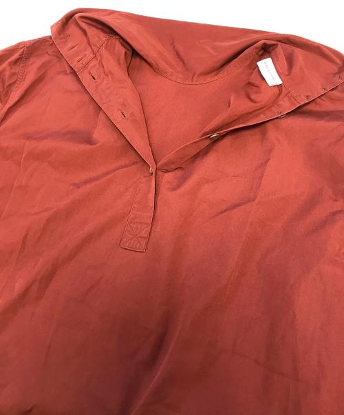 DRIES VAN NOTEN（ドリスヴァンノッテン）DRIES VAN NOTEN (ドリスヴァンノッテン) デザインシャツ レッド サイズ:36の古着・服飾アイテム
