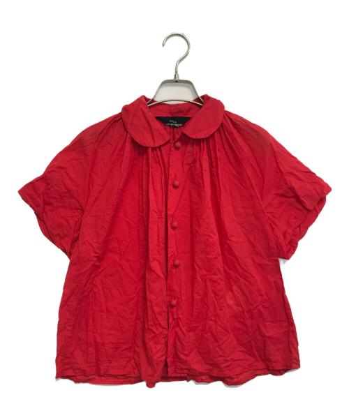 tricot COMME des GARCONS（トリココムデギャルソン）tricot COMME des GARCONS (トリココムデギャルソン) 半袖ブラウス レッド サイズ:Sの古着・服飾アイテム