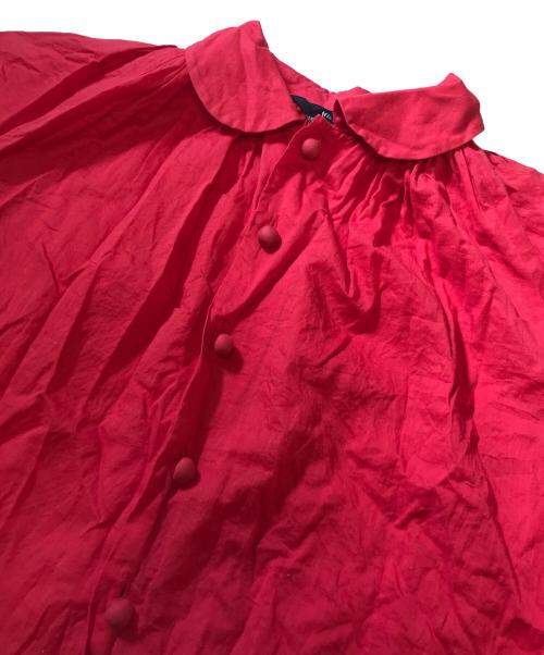 tricot COMME des GARCONS（トリココムデギャルソン）tricot COMME des GARCONS (トリココムデギャルソン) 半袖ブラウス レッド サイズ:Sの古着・服飾アイテム