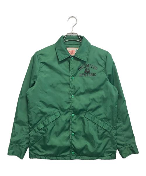 Hysteric Glamour（ヒステリックグラマー）Hysteric Glamour (ヒステリックグラマー) コーチジャケット グリーン サイズ:Smalの古着・服飾アイテム