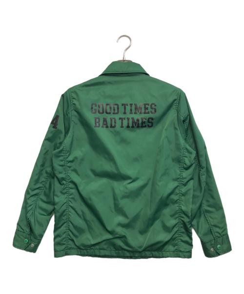 Hysteric Glamour（ヒステリックグラマー）Hysteric Glamour (ヒステリックグラマー) コーチジャケット グリーン サイズ:Smalの古着・服飾アイテム