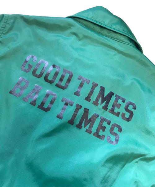 Hysteric Glamour（ヒステリックグラマー）Hysteric Glamour (ヒステリックグラマー) コーチジャケット グリーン サイズ:Smalの古着・服飾アイテム