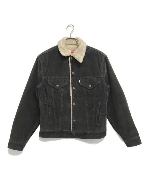 LEVI'S（リーバイス）LEVI'S (リーバイス) コーデュロイボアジャケット ブラック サイズ:38Rの古着・服飾アイテム