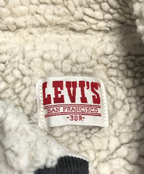 LEVI'S（リーバイス）LEVI'S (リーバイス) コーデュロイボアジャケット ブラック サイズ:38Rの古着・服飾アイテム