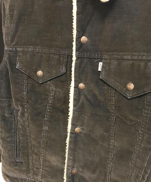 LEVI'S（リーバイス）LEVI'S (リーバイス) コーデュロイボアジャケット ブラック サイズ:38Rの古着・服飾アイテム