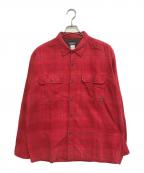 Patagoniaパタゴニア）の古着「チェックネルシャツ」｜レッド