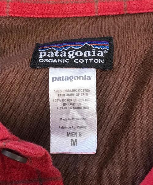 Patagonia（パタゴニア）Patagonia (パタゴニア) チェックネルシャツ レッド サイズ:Mの古着・服飾アイテム
