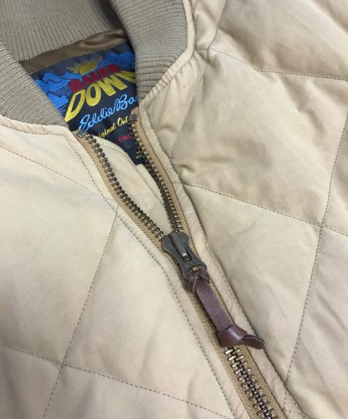Eddie Bauer（エディーバウアー）Eddie Bauer (エディーバウアー) ダウンジャケット カーキ サイズ:Sの古着・服飾アイテム