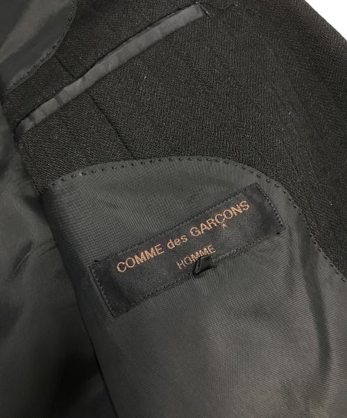COMME des GARCONS HOMME（コムデギャルソン オム）COMME des GARCONS HOMME (コムデギャルソン オム) 2Bウールテーラードジャケット ブラック サイズ:Mの古着・服飾アイテム