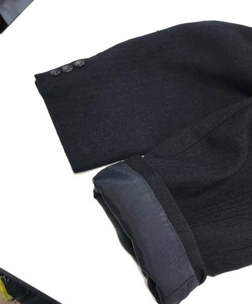COMME des GARCONS HOMME（コムデギャルソン オム）COMME des GARCONS HOMME (コムデギャルソン オム) 2Bウールテーラードジャケット ブラック サイズ:Mの古着・服飾アイテム