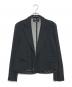 tricot COMME des GARCONS（トリココムデギャルソン）の古着「異素材切替テーラードジャケット」｜ブラック