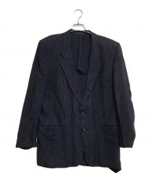 COMME des GARCONS HOMME（コムデギャルソン オム）の古着「2Bテーラードジャケット」｜ネイビー