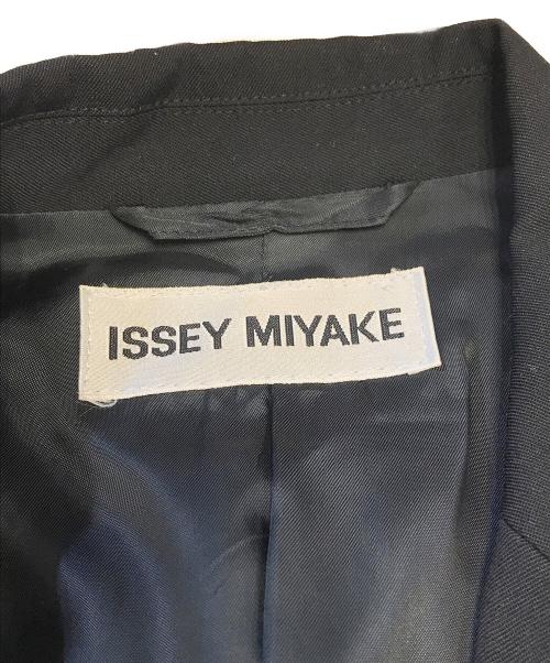 ISSEY MIYAKE（イッセイミヤケ）ISSEY MIYAKE (イッセイミヤケ) 4Bテーラードジャケット ブラック サイズ:Mの古着・服飾アイテム