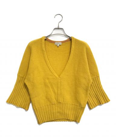 DRIES VAN NOTEN ニット・セーター XS ベージュ 【古着】【中古】【送料無料】 DRIES VAN NOTEN - DRIES VAN NOTEN ニット・セーター S ベージュ