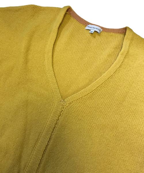 DRIES VAN NOTEN（ドリスヴァンノッテン）DRIES VAN NOTEN (ドリスヴァンノッテン) Vネックニット イエロー サイズ:XSの古着・服飾アイテム