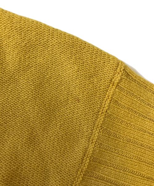 DRIES VAN NOTEN（ドリスヴァンノッテン）DRIES VAN NOTEN (ドリスヴァンノッテン) Vネックニット イエロー サイズ:XSの古着・服飾アイテム