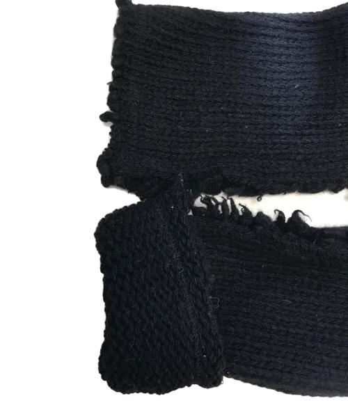 COMME des GARCONS（コムデギャルソン）COMME des GARCONS (コムデギャルソン) インサイドアウトニットカーディガン ブラック サイズ:表記なしの古着・服飾アイテム