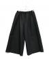COMME des GARCONS（コムデギャルソン）の古着「イージーワイドパンツ」｜ブラック