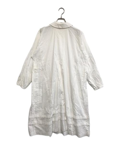 COMME des GARCONS COMME des GARCONS（コムデギャルソン コムデギャルソン）COMME des GARCONS COMME des GARCONS (コムデギャルソン コムデギャルソン) 丸襟レースワンピース ホワイト サイズ:XSの古着・服飾アイテム