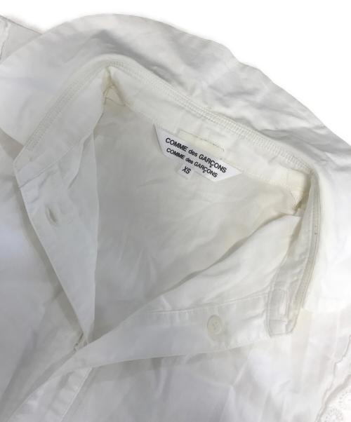 COMME des GARCONS COMME des GARCONS（コムデギャルソン コムデギャルソン）COMME des GARCONS COMME des GARCONS (コムデギャルソン コムデギャルソン) 丸襟レースワンピース ホワイト サイズ:XSの古着・服飾アイテム