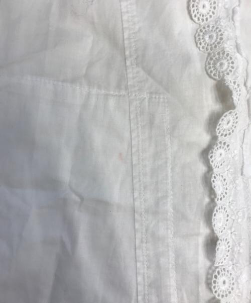 COMME des GARCONS COMME des GARCONS（コムデギャルソン コムデギャルソン）COMME des GARCONS COMME des GARCONS (コムデギャルソン コムデギャルソン) 丸襟レースワンピース ホワイト サイズ:XSの古着・服飾アイテム