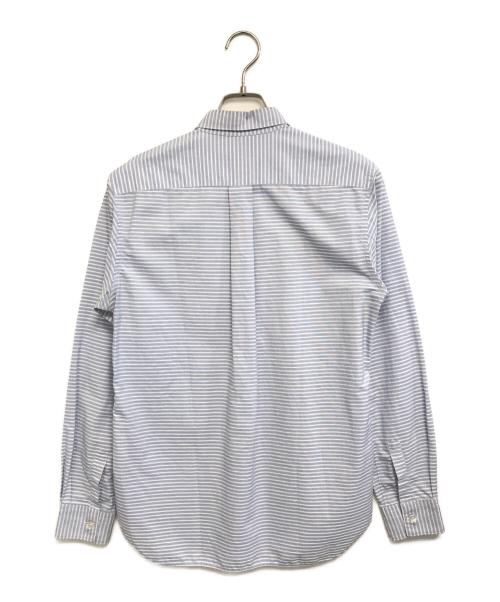 COMME des GARCONS SHIRT（コムデギャルソンシャツ）COMME des GARCONS SHIRT (コムデギャルソンシャツ) ボーダーBDシャツ ブルー サイズ:Mの古着・服飾アイテム