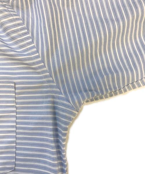 COMME des GARCONS SHIRT（コムデギャルソンシャツ）COMME des GARCONS SHIRT (コムデギャルソンシャツ) ボーダーBDシャツ ブルー サイズ:Mの古着・服飾アイテム