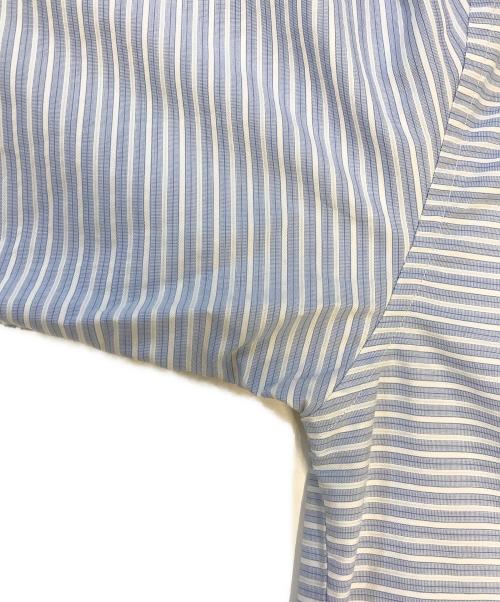 COMME des GARCONS SHIRT（コムデギャルソンシャツ）COMME des GARCONS SHIRT (コムデギャルソンシャツ) ボーダーBDシャツ ブルー サイズ:Mの古着・服飾アイテム