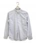 COMME des GARCONS SHIRT（コムデギャルソンシャツ）の古着「ボーダーBDシャツ」｜ブルー