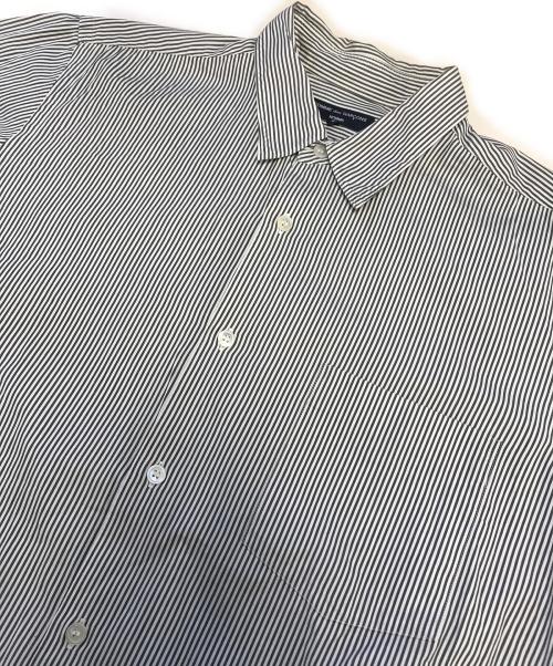 COMME des GARCONS HOMME（コムデギャルソン オム）COMME des GARCONS HOMME (コムデギャルソン オム) ストライプシャツ グレー サイズ:Ｓの古着・服飾アイテム