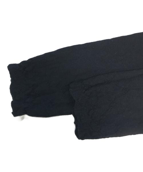 COMME des GARCONS（コムデギャルソン）COMME des GARCONS (コムデギャルソン) バイカラーウールニット ブラック サイズ:表記なしの古着・服飾アイテム