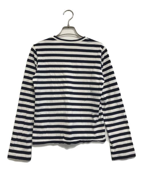 COMME des GARCONS（コムデギャルソン）COMME des GARCONS (コムデギャルソン) ボーダーカットソー ネイビー サイズ:Ｓの古着・服飾アイテム