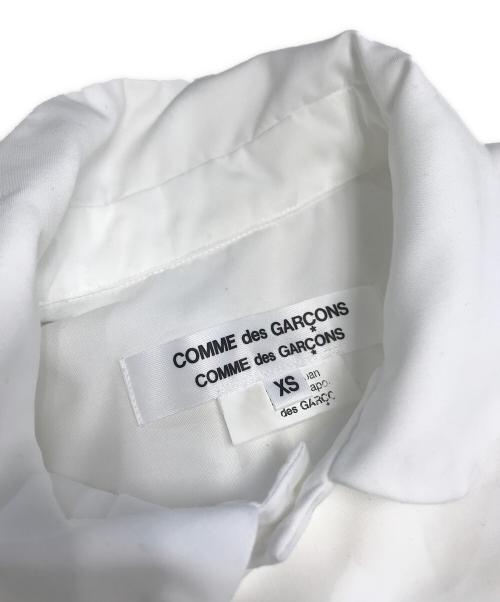 COMME des GARCONS COMME des GARCONS（コムデギャルソン コムデギャルソン）COMME des GARCONS COMME des GARCONS (コムデギャルソン コムデギャルソン) 丸襟 バルーンスリーブシャツシャツ ホワイト サイズ:XSの古着・服飾アイテム