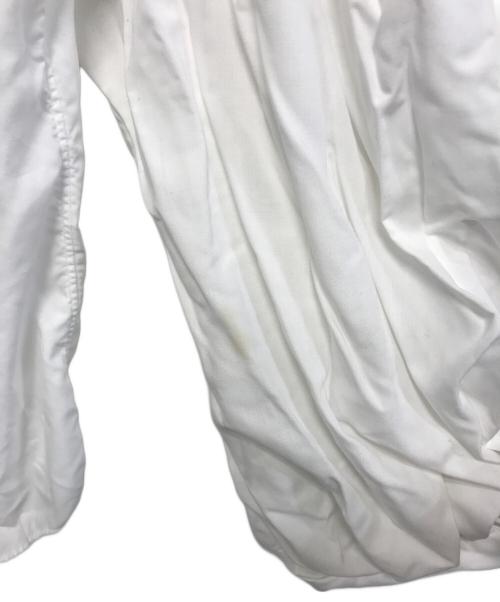 COMME des GARCONS COMME des GARCONS（コムデギャルソン コムデギャルソン）COMME des GARCONS COMME des GARCONS (コムデギャルソン コムデギャルソン) 丸襟 バルーンスリーブシャツシャツ ホワイト サイズ:XSの古着・服飾アイテム