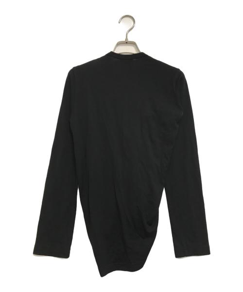 COMME des GARCONS（コムデギャルソン）COMME des GARCONS (コムデギャルソン) フリルニット ブラック サイズ:Sの古着・服飾アイテム
