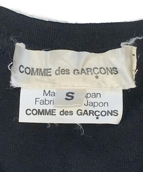 COMME des GARCONS（コムデギャルソン）COMME des GARCONS (コムデギャルソン) フリルニット ブラック サイズ:Sの古着・服飾アイテム