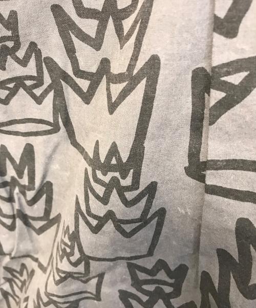 BLACK COMME des GARCONS（ブラックコムデギャルソン）BLACK COMME des GARCONS (ブラックコムデギャルソン) 総柄シャツ ブラック サイズ:XSの古着・服飾アイテム